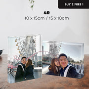 4R Acrylic Block