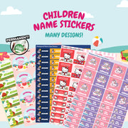 Children Name Stickers (4 Sheets)