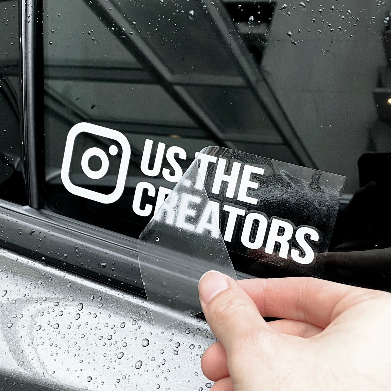 Instagram Facebook TikTok Name Decal