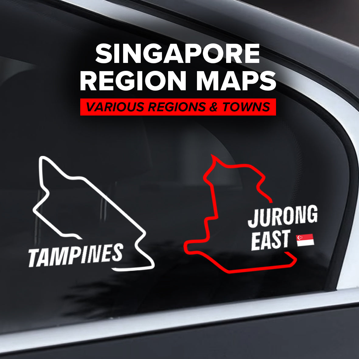Region Map Sticker