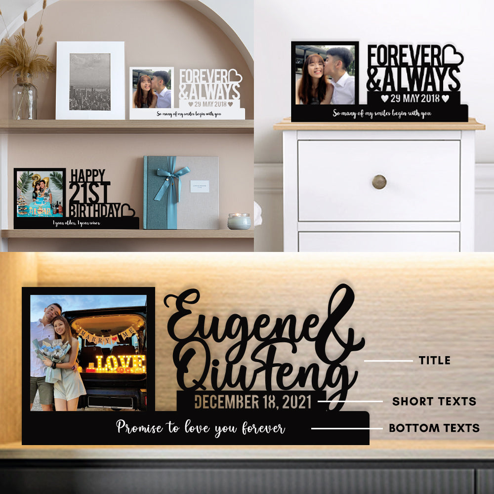 Cursive Letter Frame