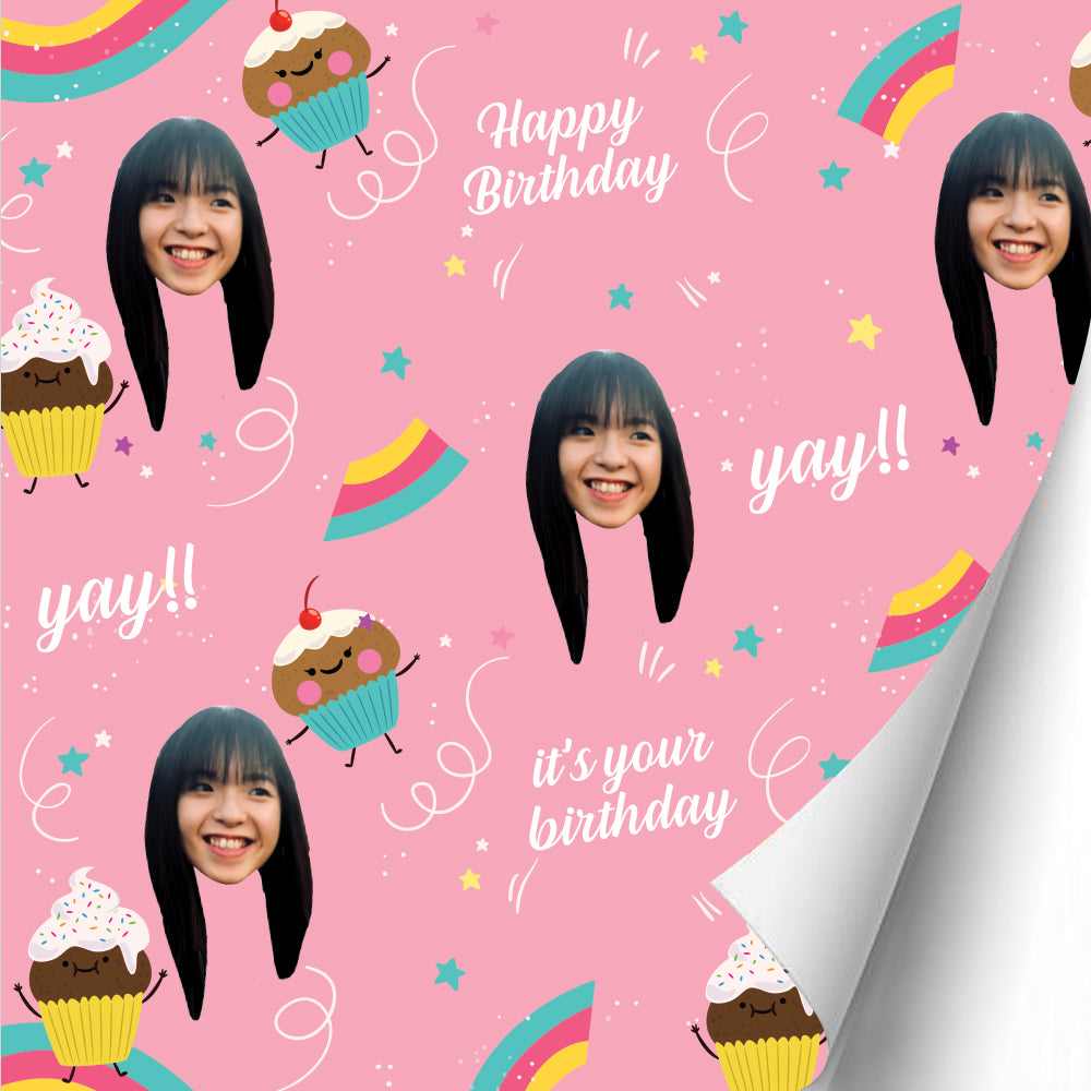 Birthday Face Wrapper