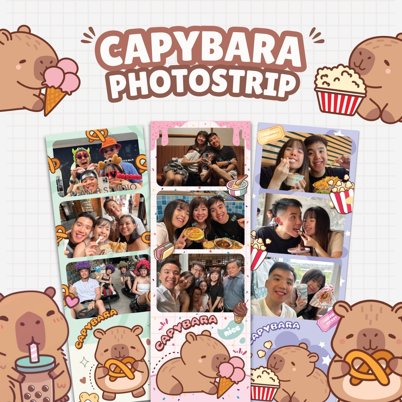 Capybara Photostrip