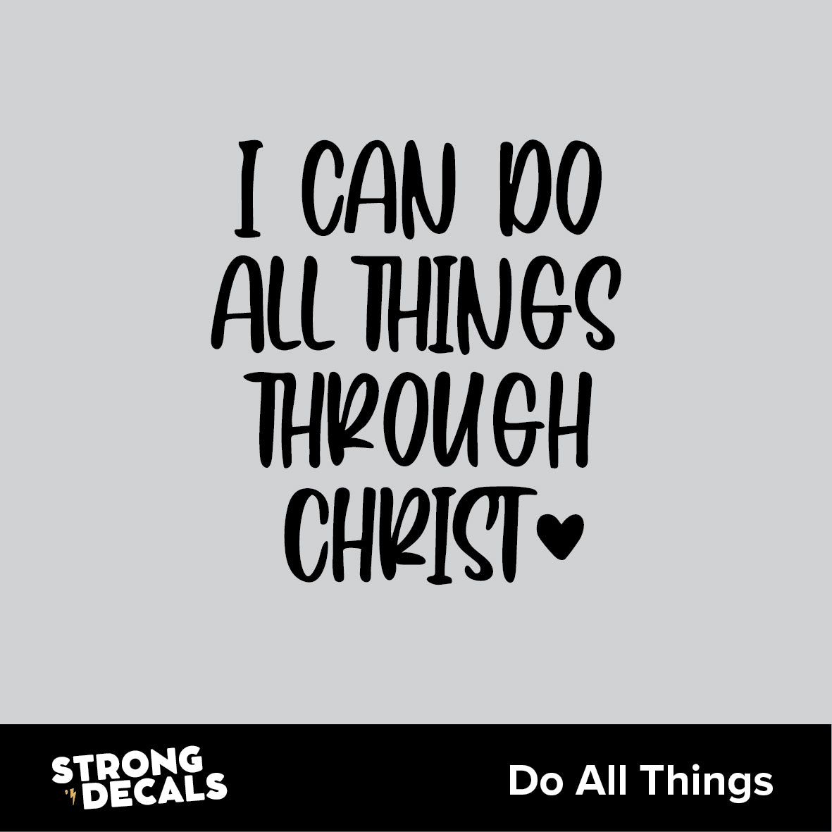 Do All Things