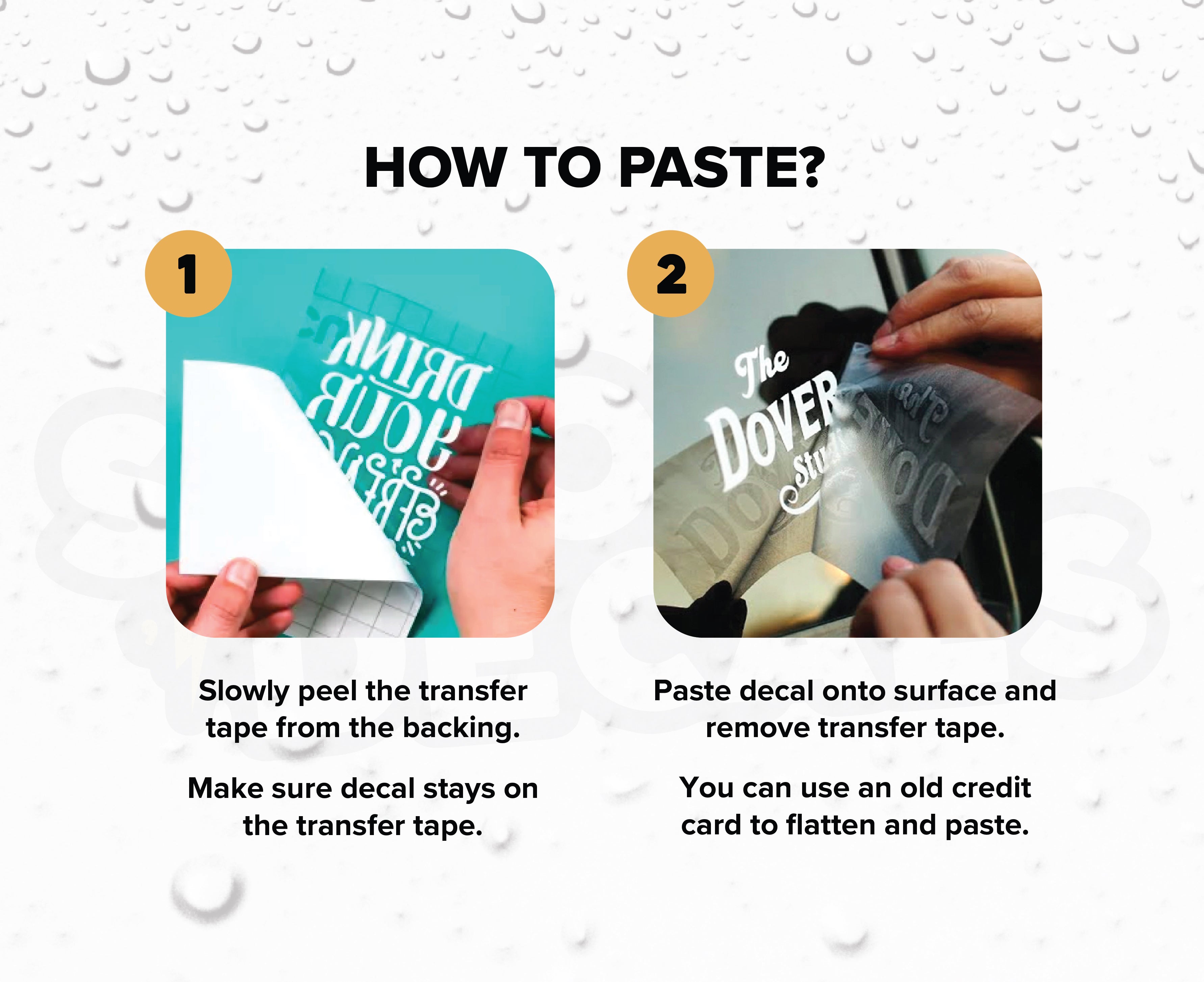 Parcel Delivery Dropbox Decal