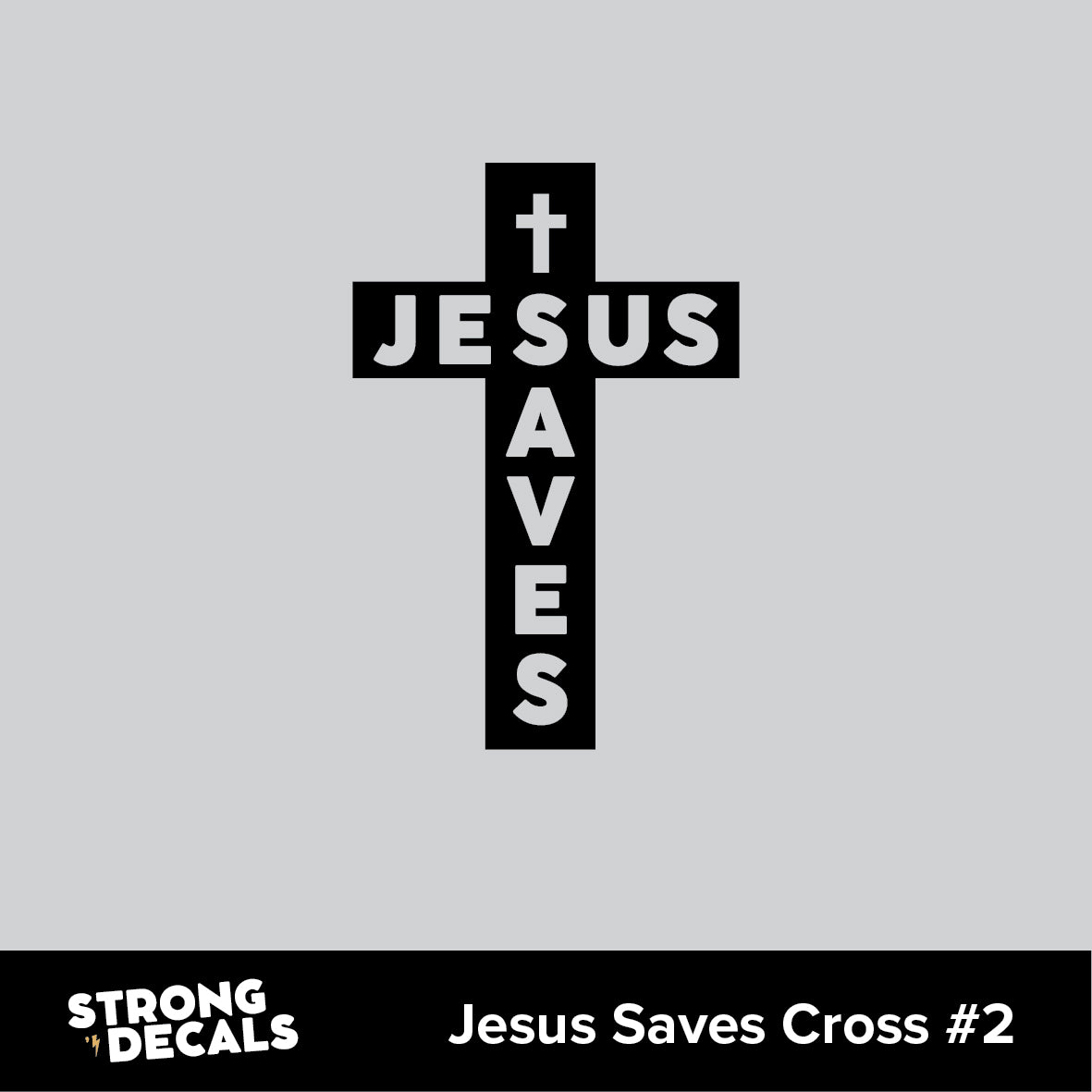 Jesus Saves Cross 2