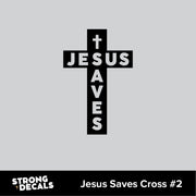 Jesus Saves Cross 2