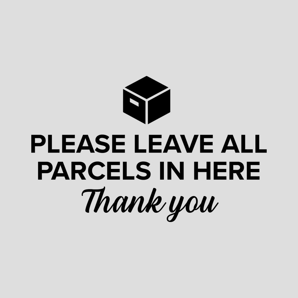 Leave Parcel Here