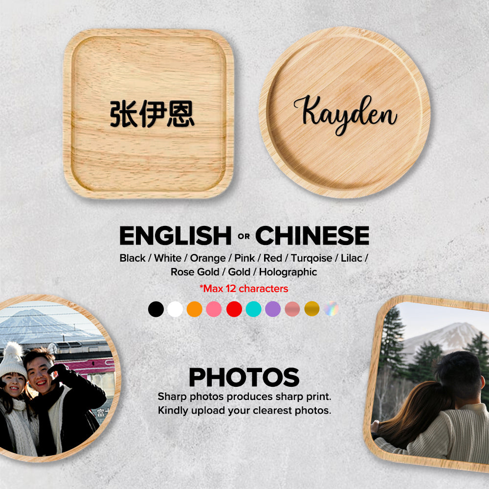 Name/Photo Coasters
