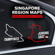 Region Map Sticker