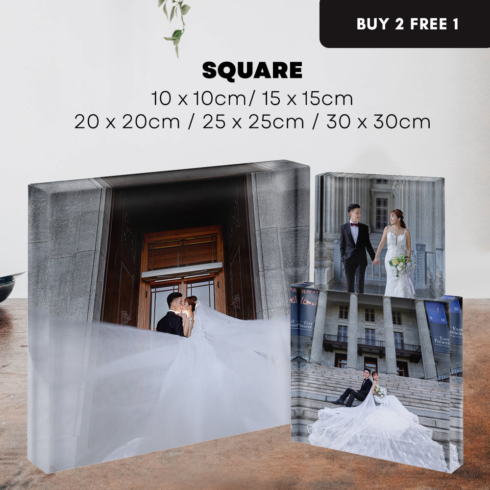 Square Acrylic Block