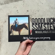 Straight Letter Frame